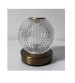 Multifactional Round Crystal Table Lamp